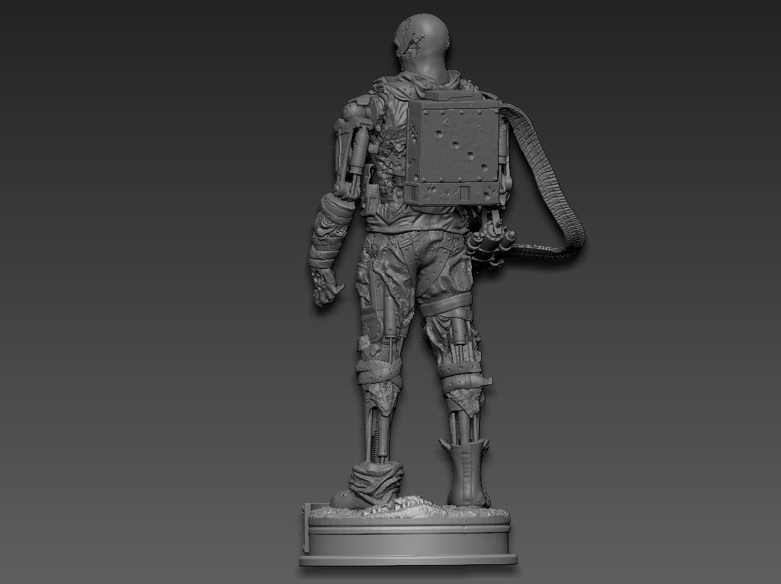 Terminator T-600 Replica V2 3D print model_6