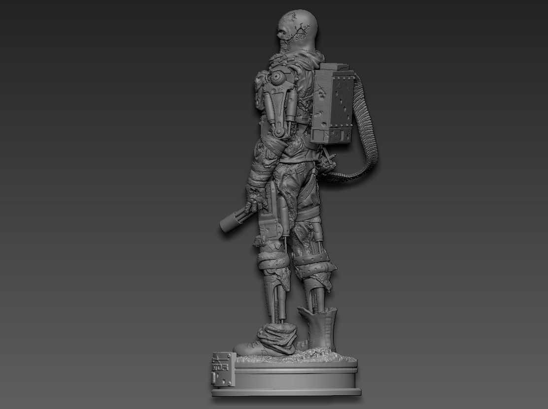 Terminator T-600 Replica V2 3D print model_4