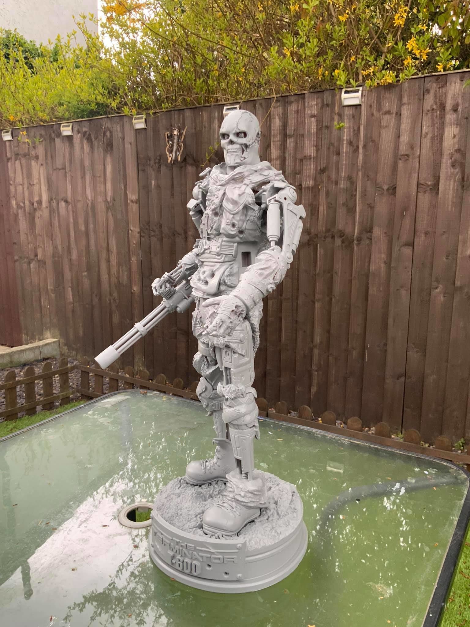 Terminator T-600 Replica V2 3D print model_28