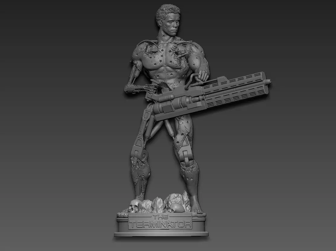 The Terminator 3D print model_0