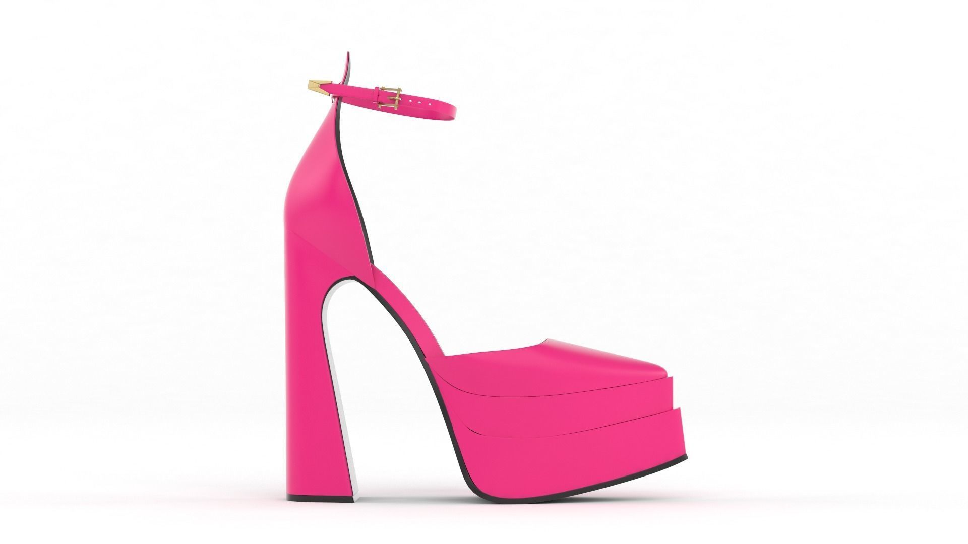 Women Shoes 3D model_1