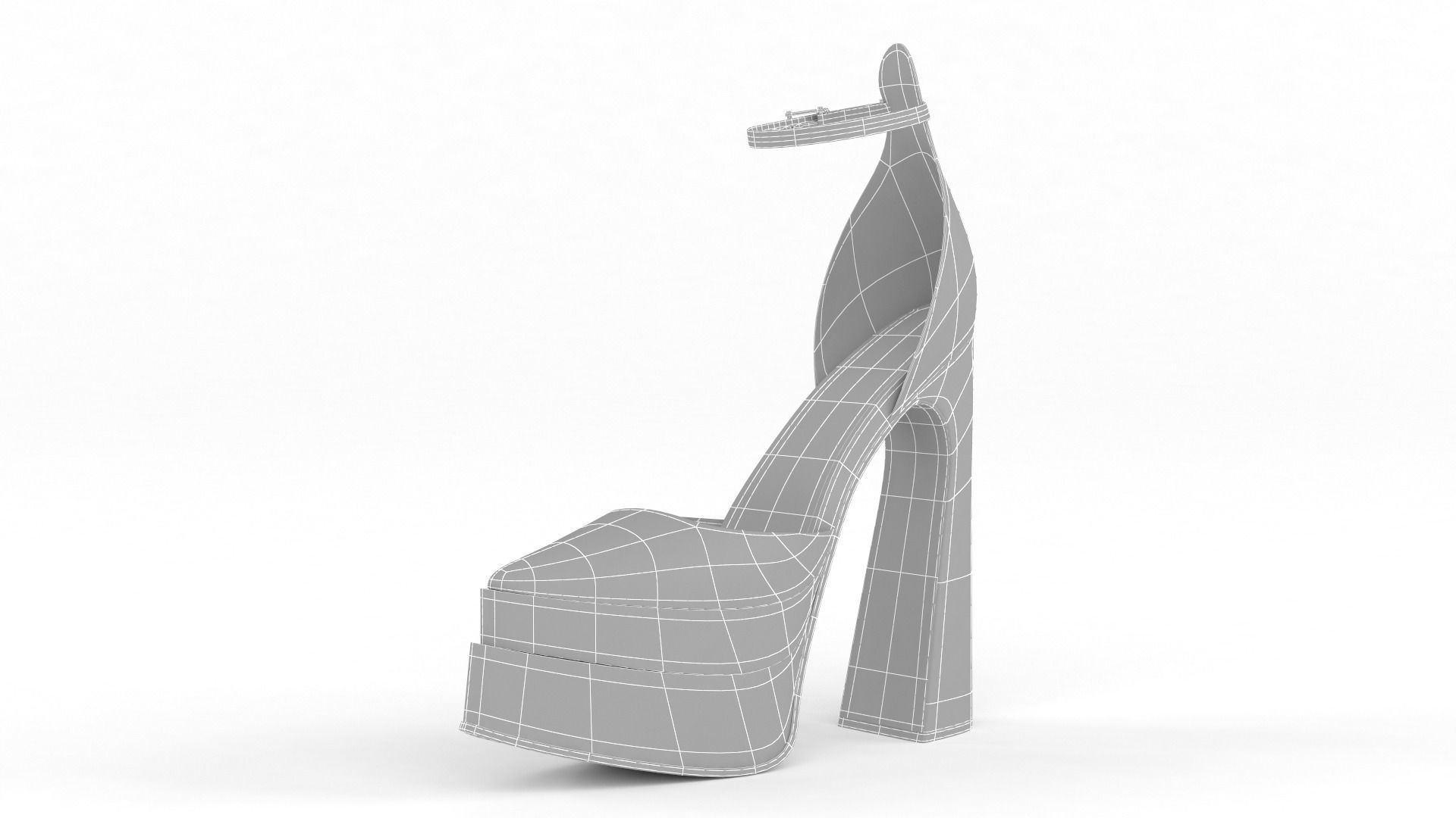 Women Shoes 3D model_9