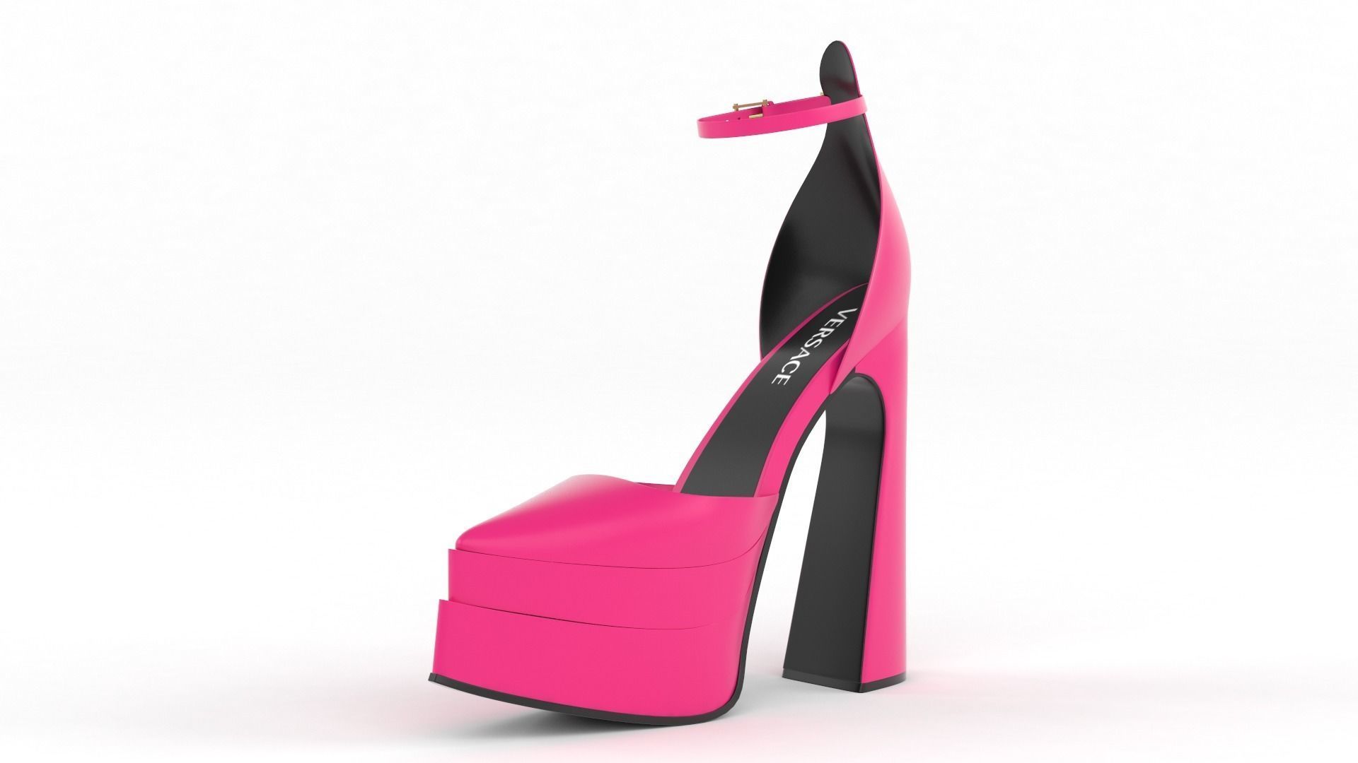 Women Shoes 3D model_4