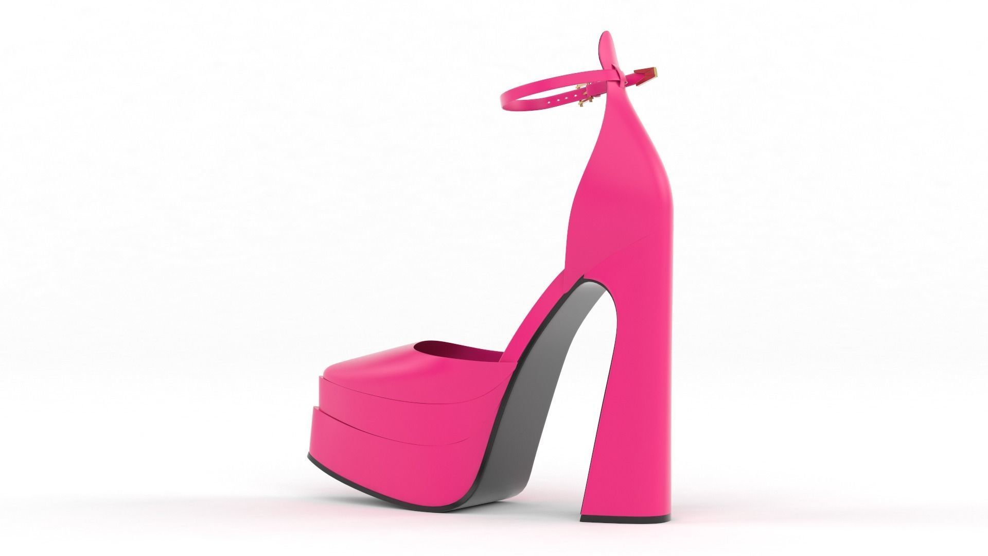 Women Shoes 3D model_3