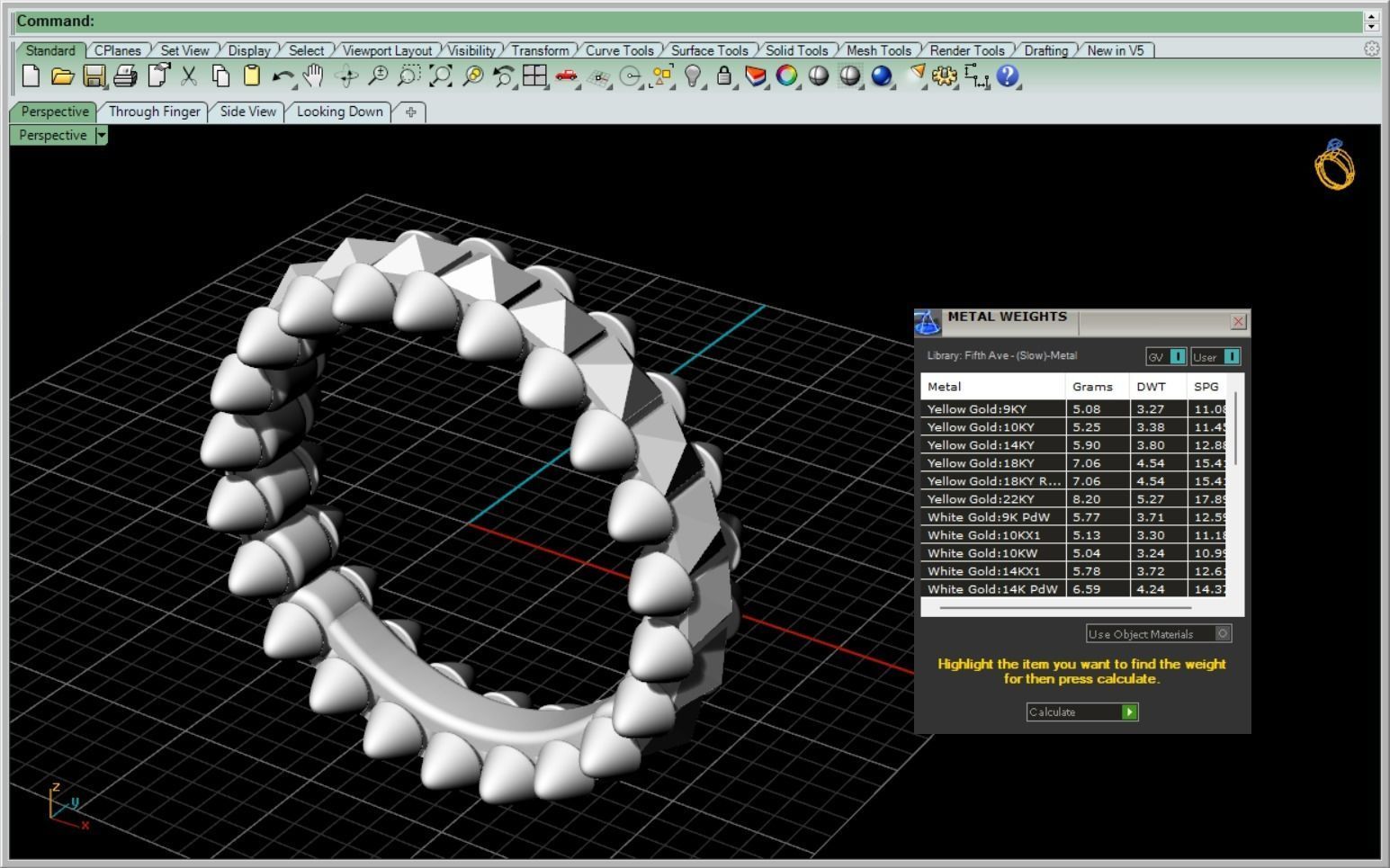 CLASH  RING SIZE 5 3D print model_15
