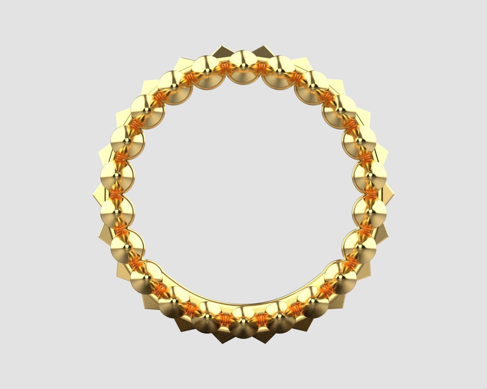 CLASH  RING SIZE 5 3D print model_7