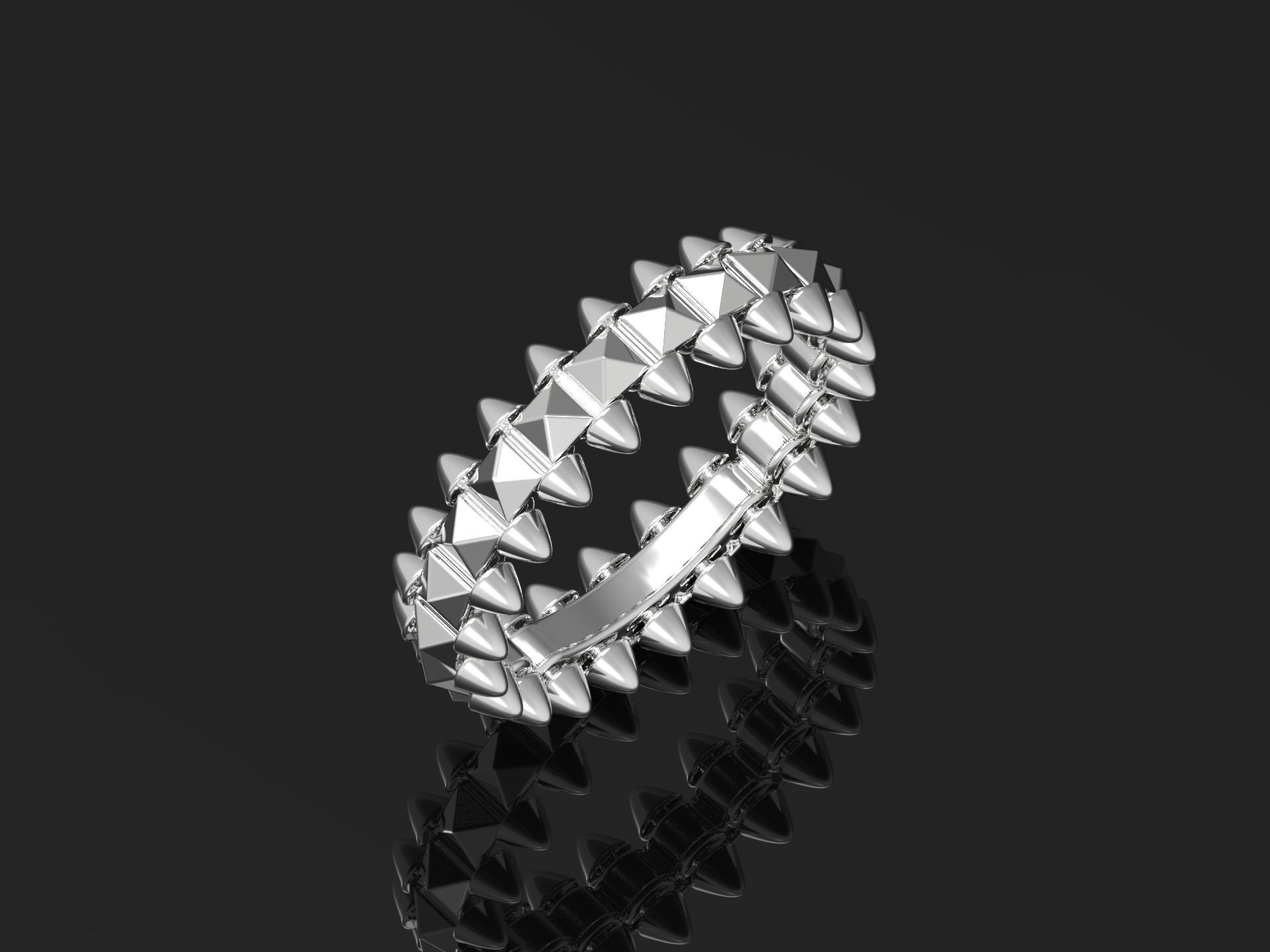 CLASH DE  RING  3D print model_24