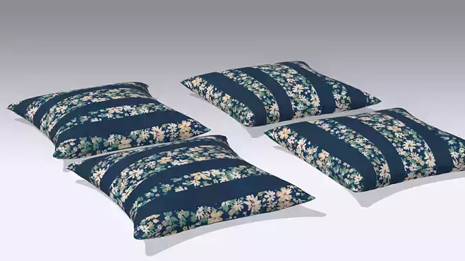 Pillow Low-poly 3D model