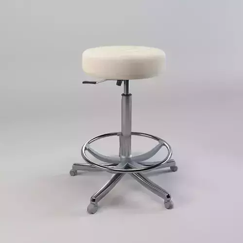 doctor stool - round stool - rolling stool - lab stool