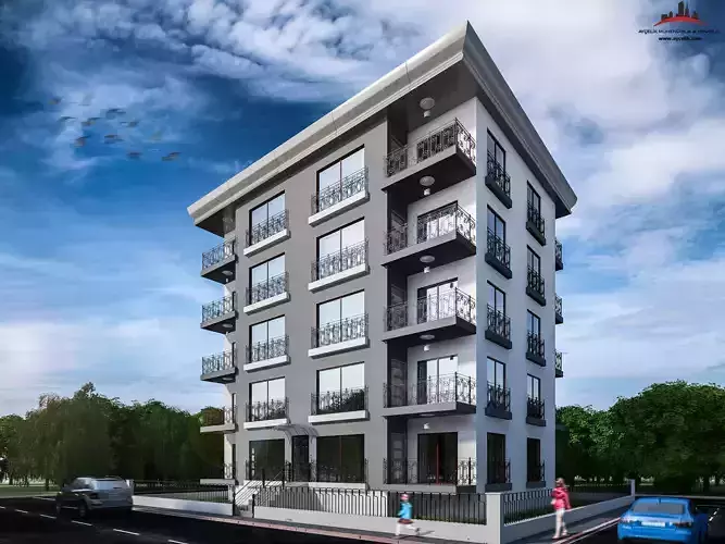 Barok Design Building 3D model