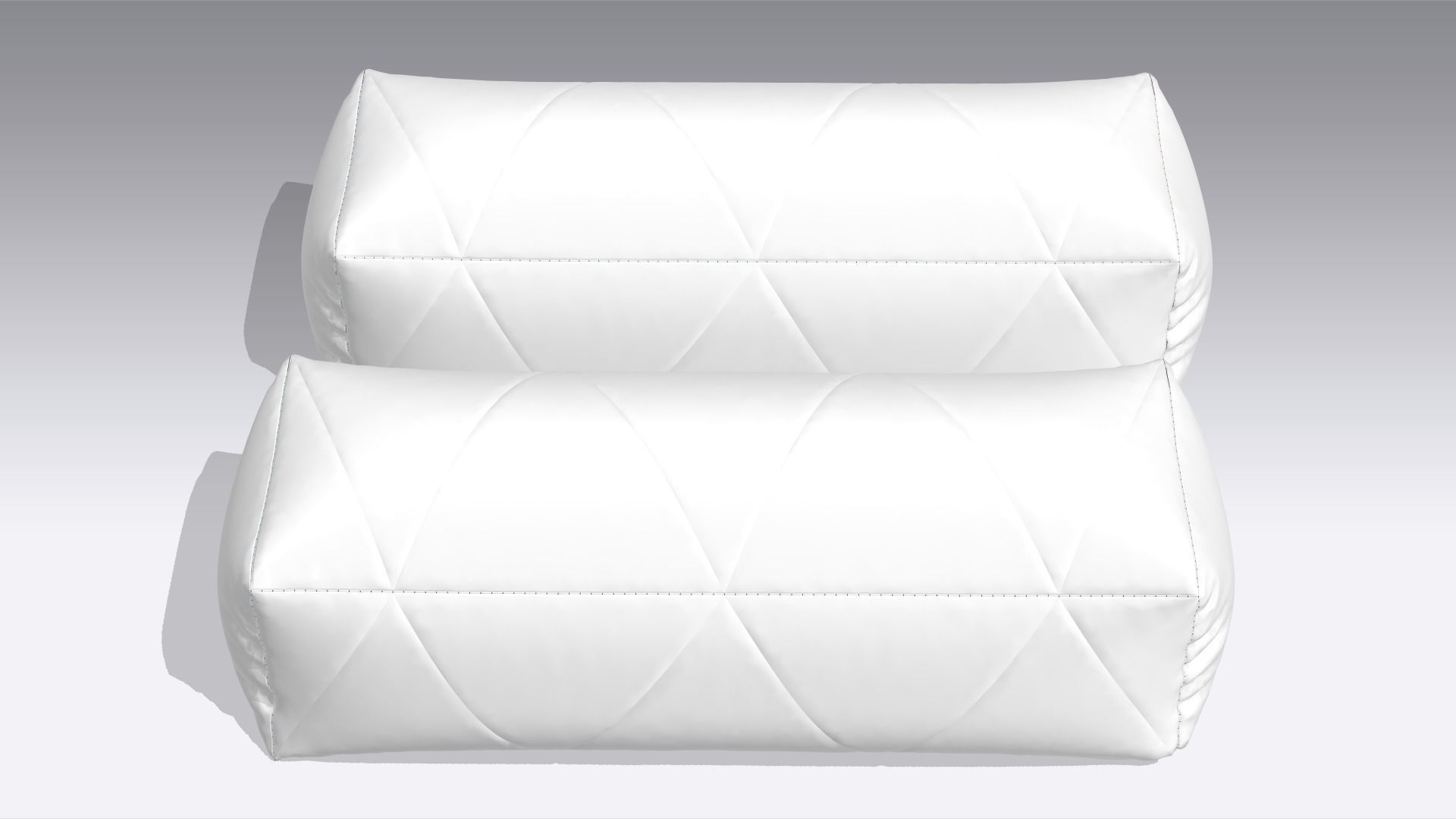Pillow Low-poly 3D model_1