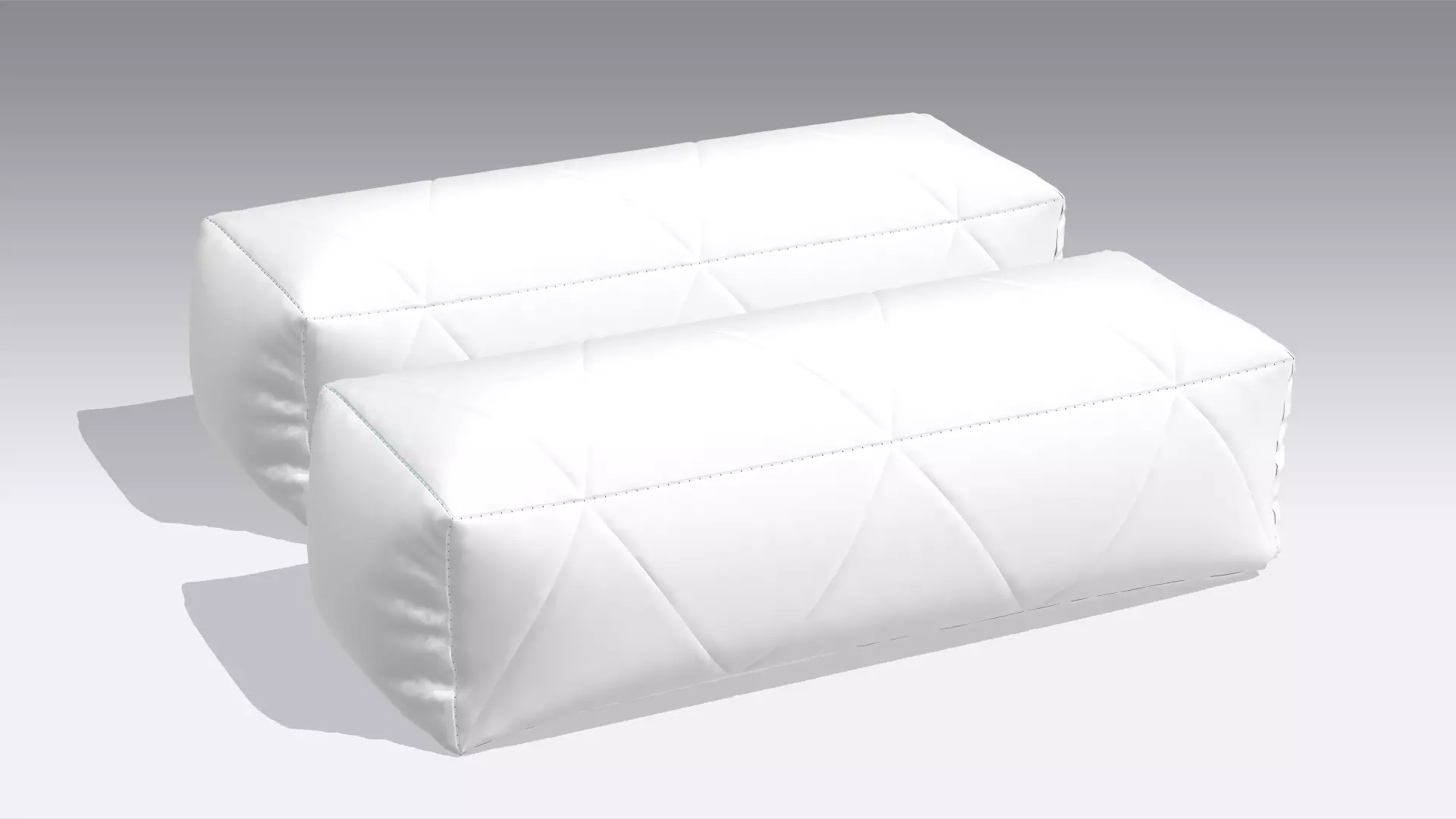 Pillow Low-poly 3D model_0