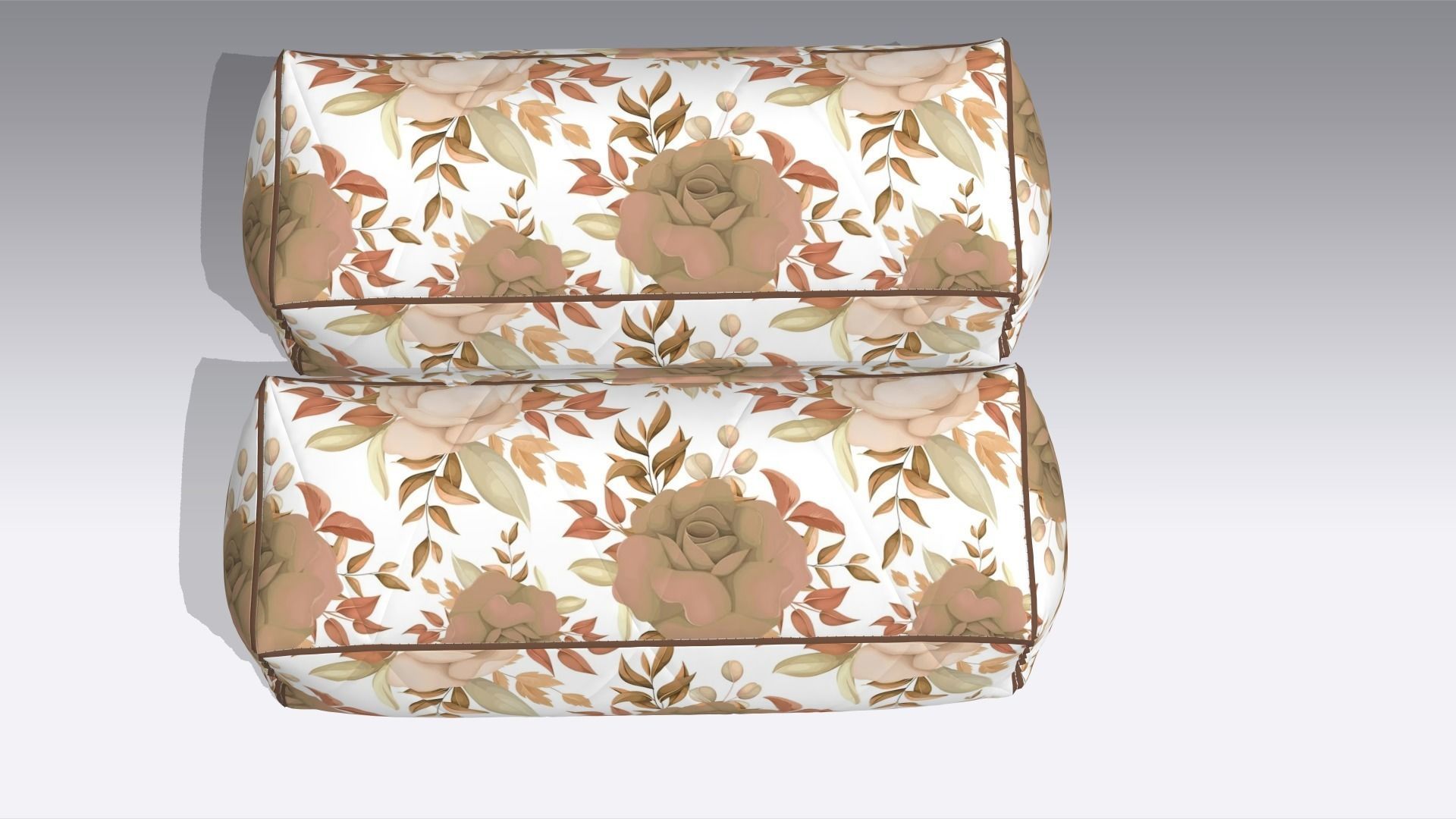 Pillow Low-poly 3D model_5