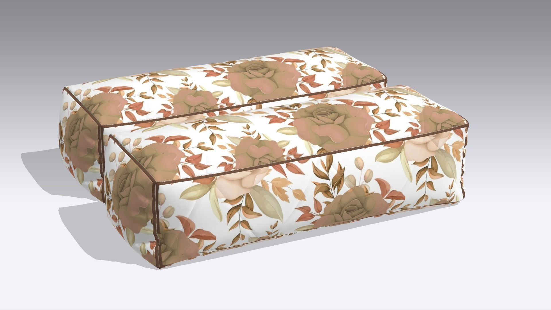 Pillow Low-poly 3D model_1