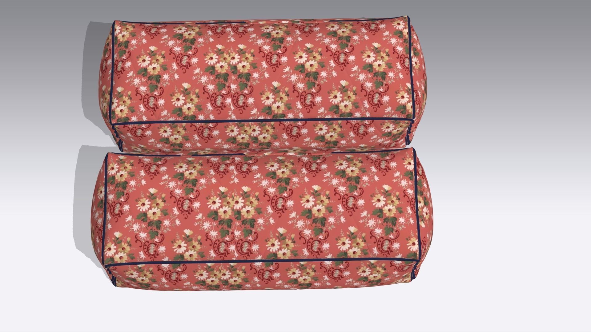 Pillow Low-poly 3D model_5
