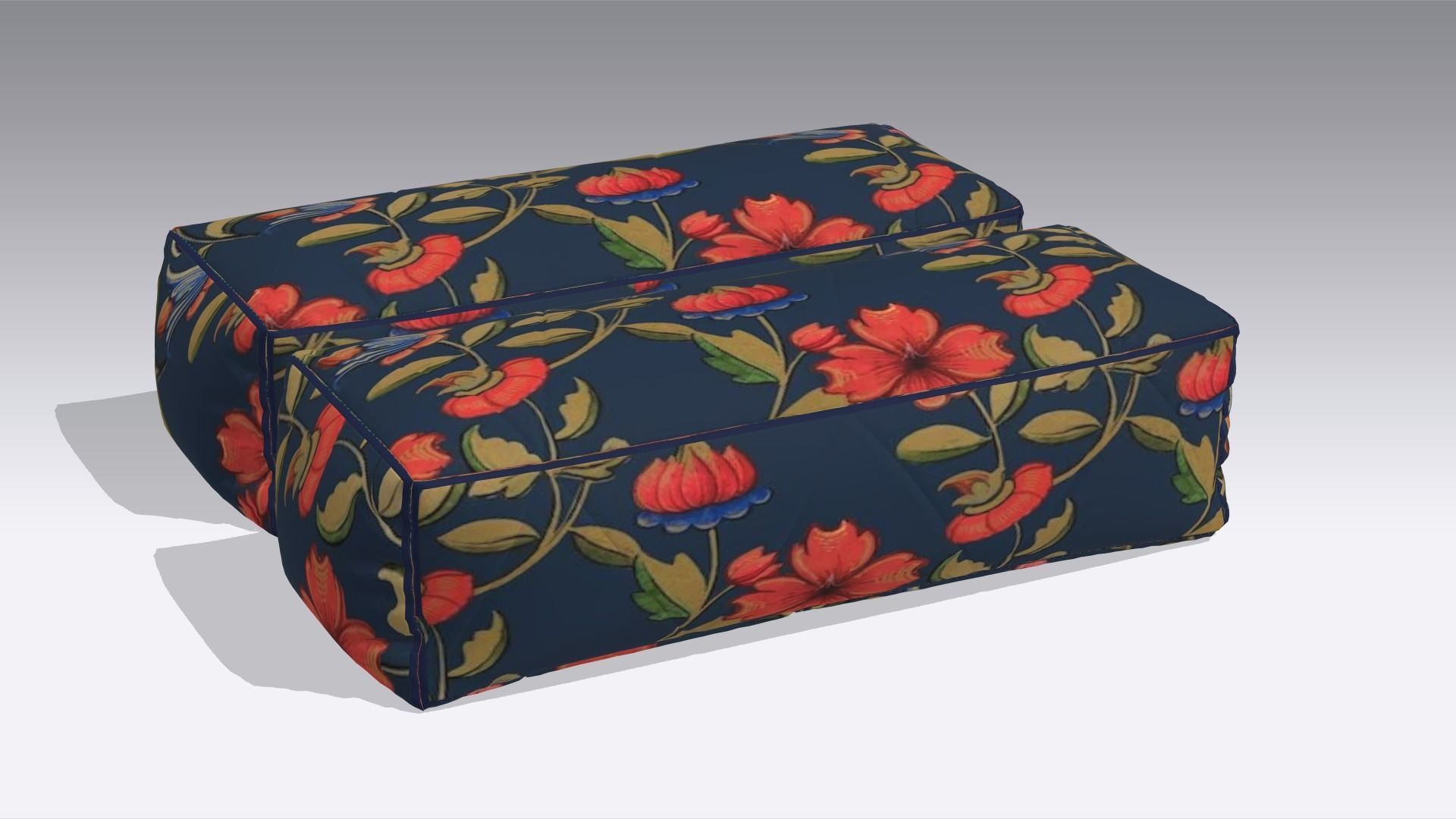 Pillow Low-poly 3D model_1