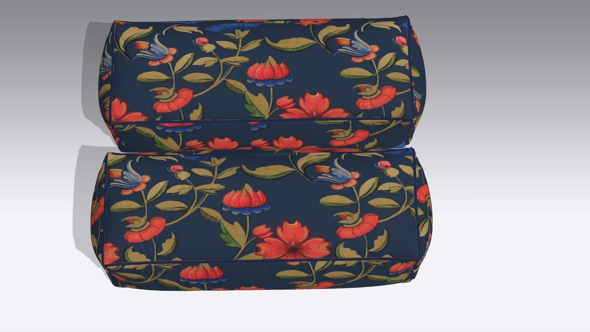 Pillow Low-poly 3D model_5