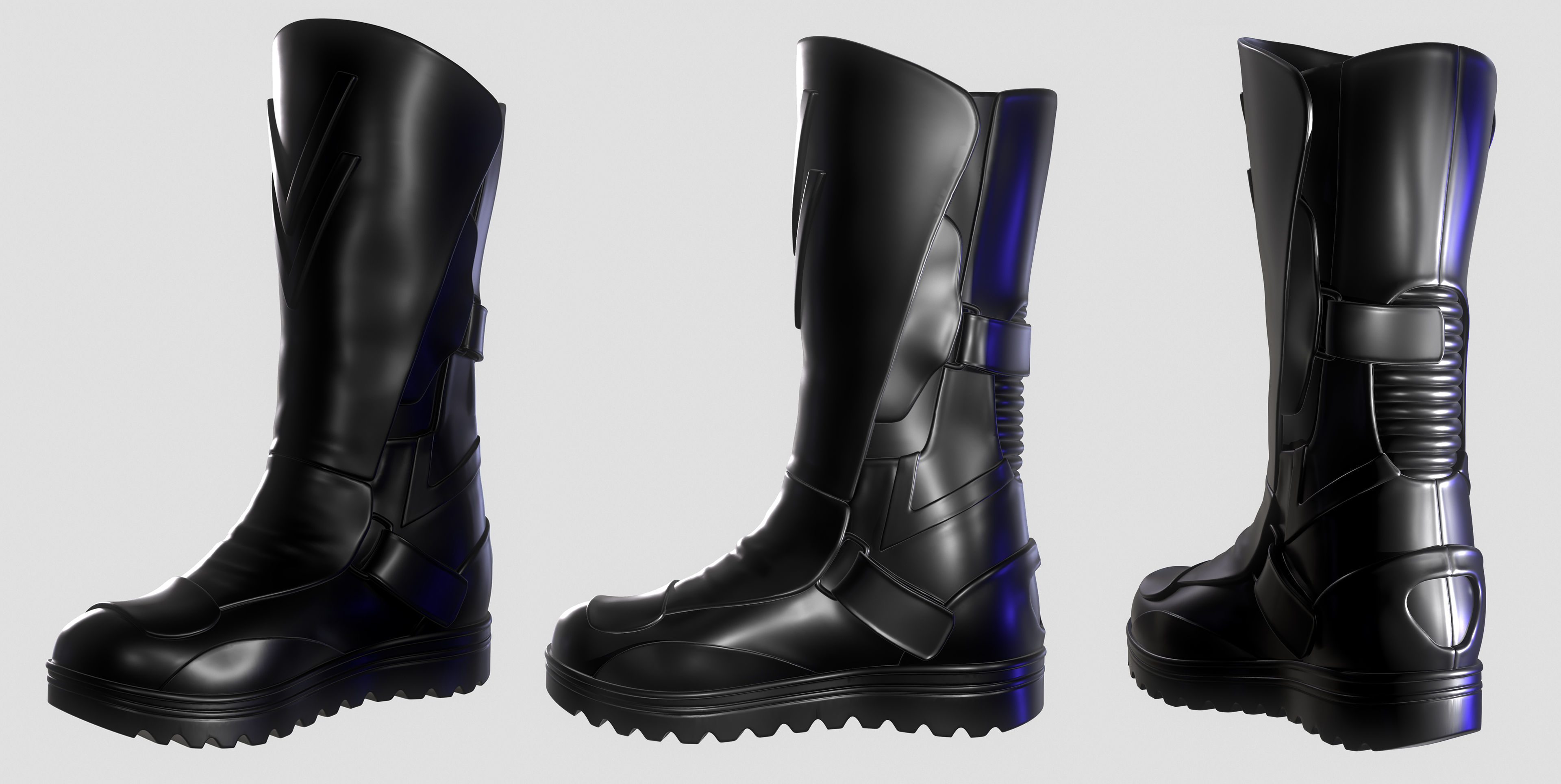 Darth Maul Boots Star Wars 3D print model_3