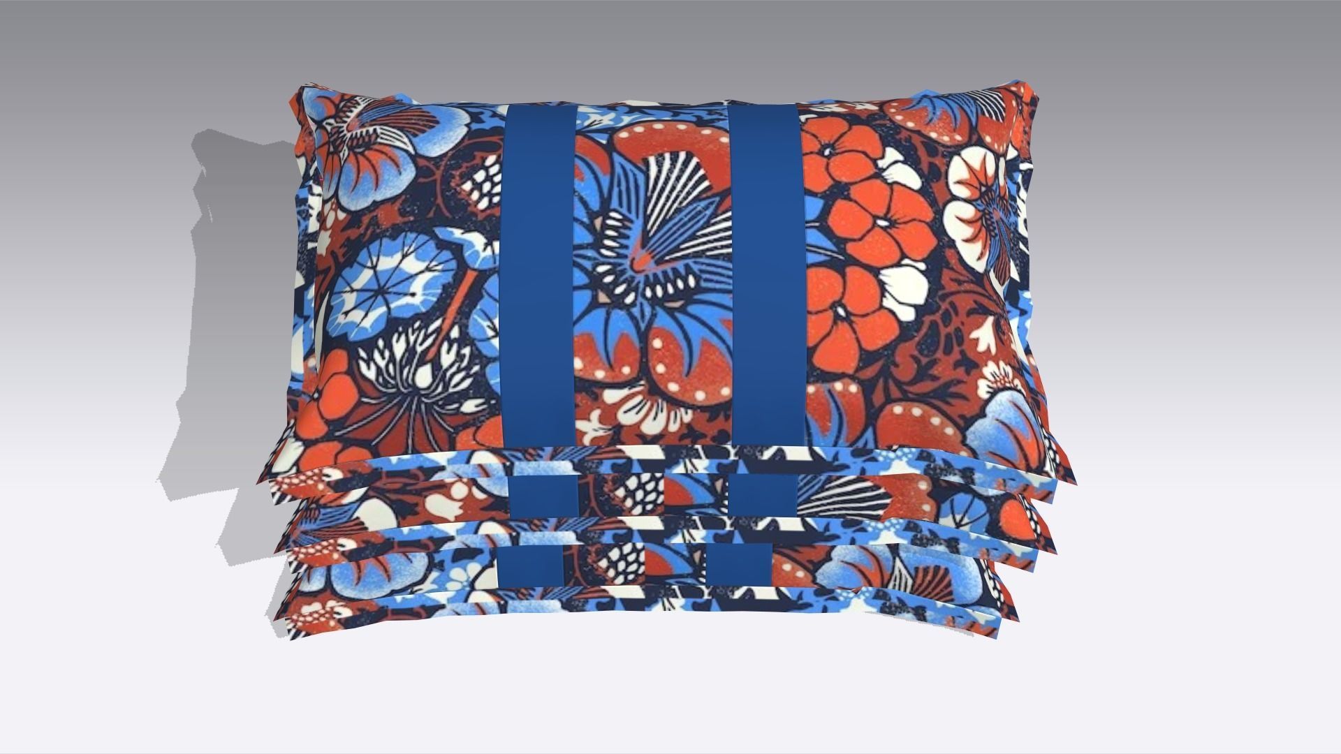 Pillow Low-poly 3D model_5