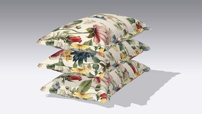 Pillow Low-poly 3D model