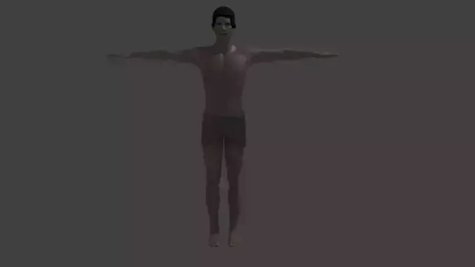 3D male character