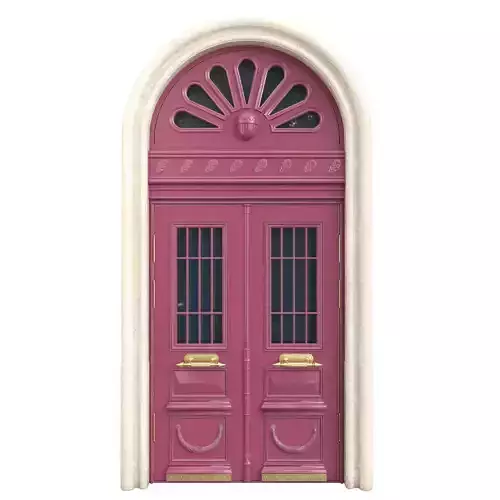 Entrance classic door 108