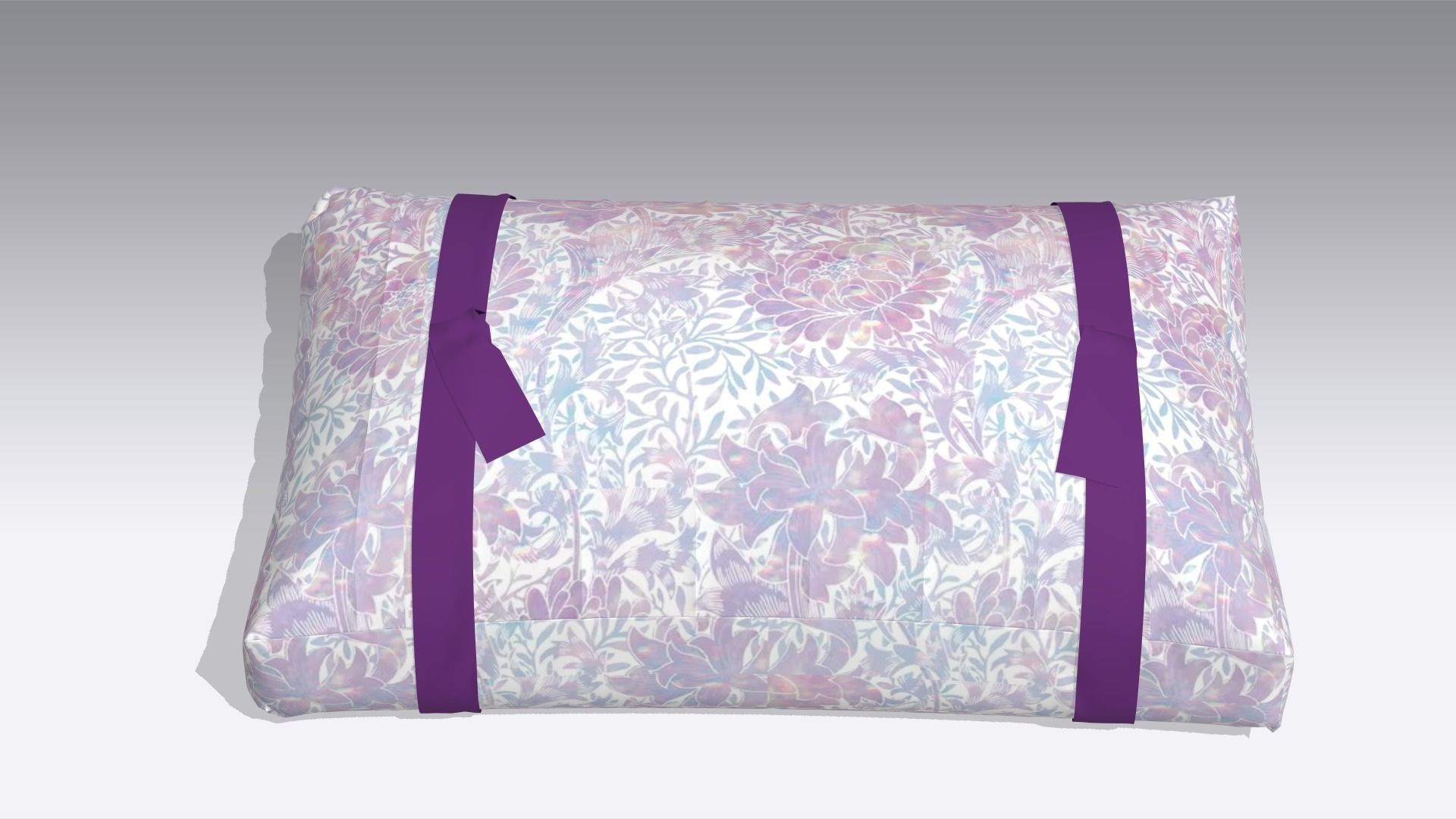 Cushion Low-poly 3D model_5