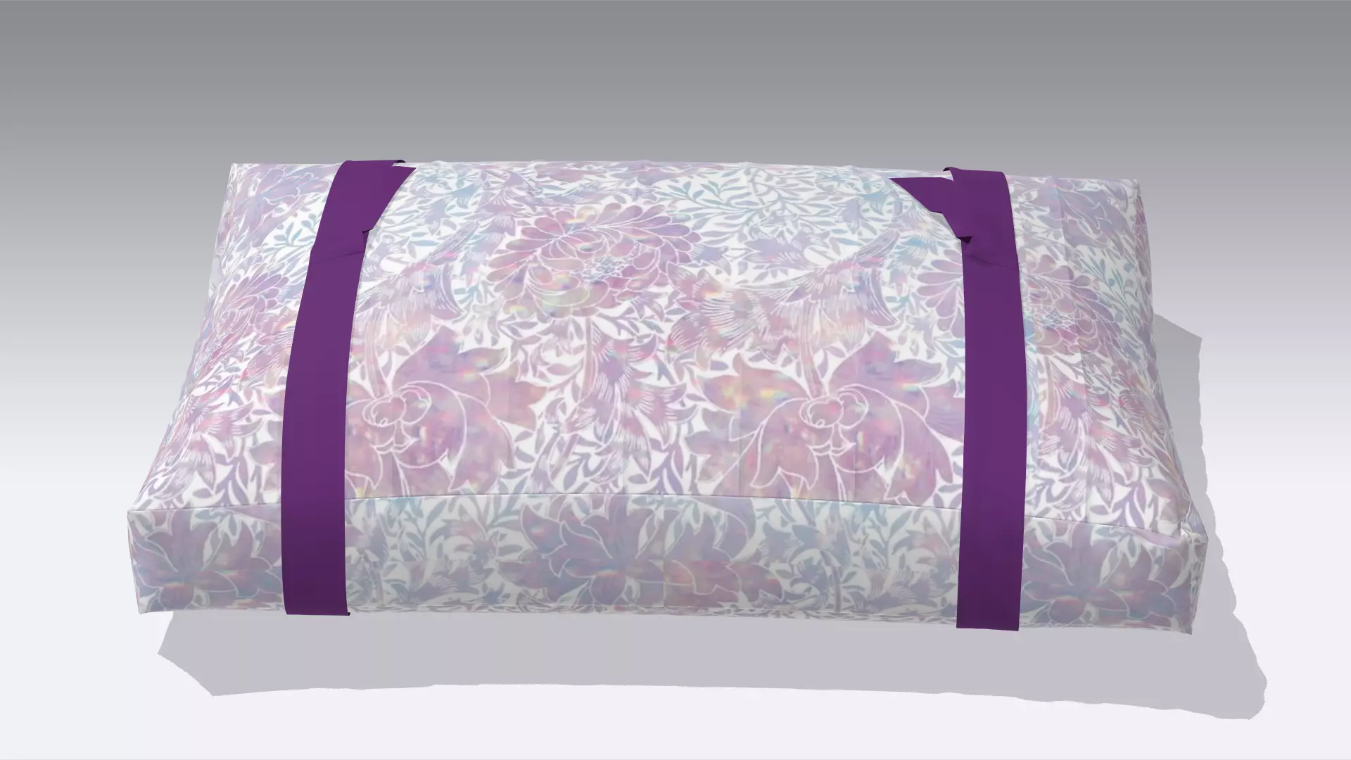 Cushion Low-poly 3D model_0