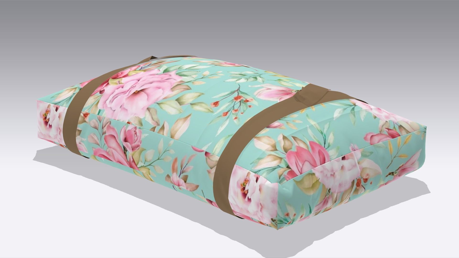 Cushion Low-poly 3D model_3