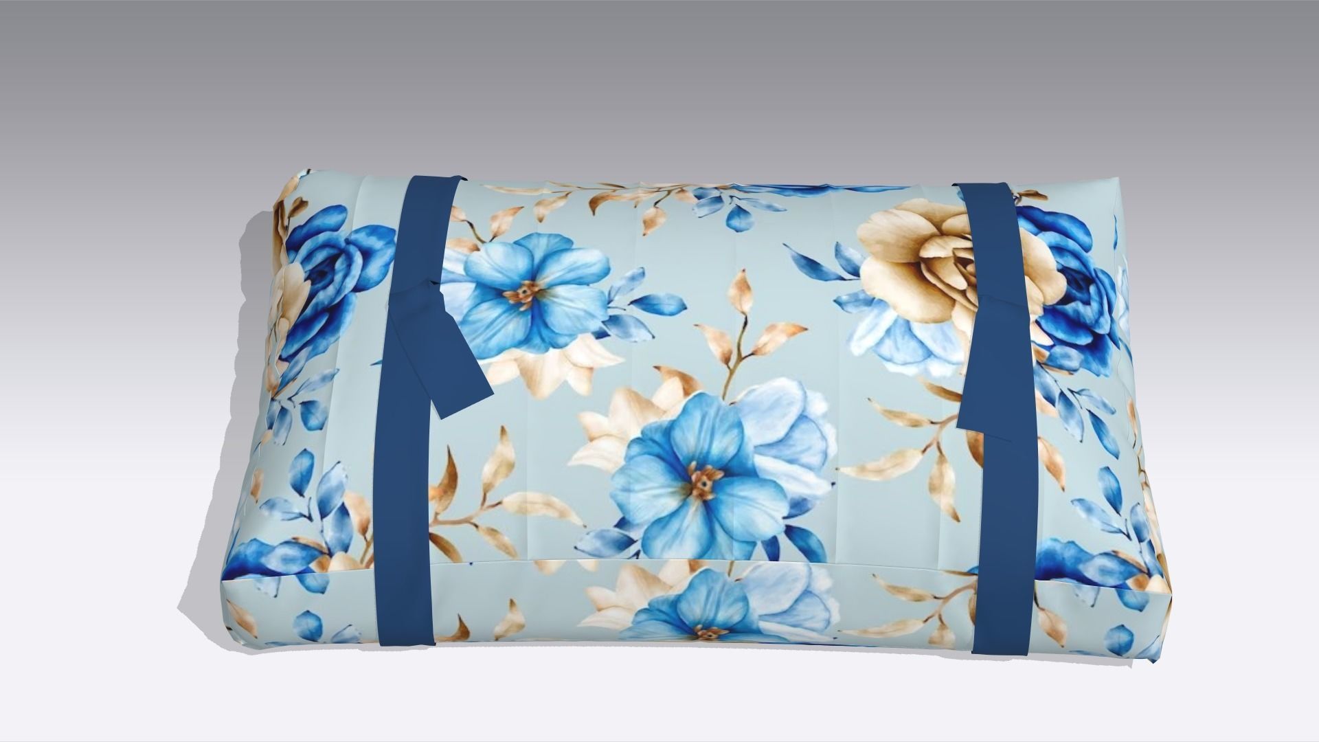 Cushion Low-poly 3D model_5