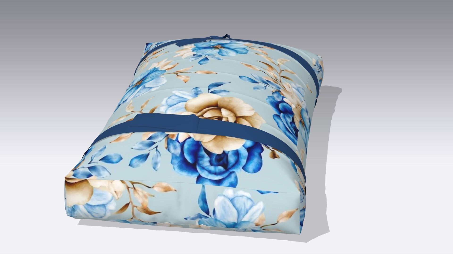 Cushion Low-poly 3D model_3