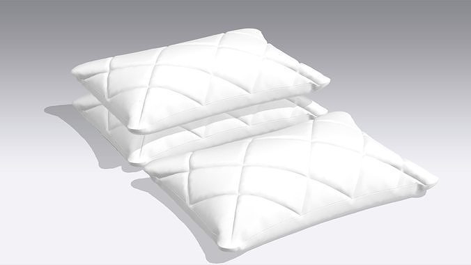 Cushion Low-poly 3D model