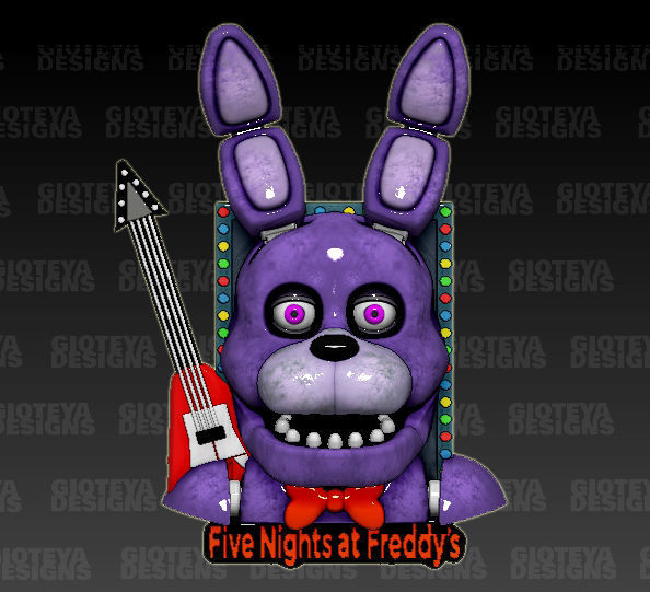 Five Nights at Freddys Bonnie 3D model | CGTrader
