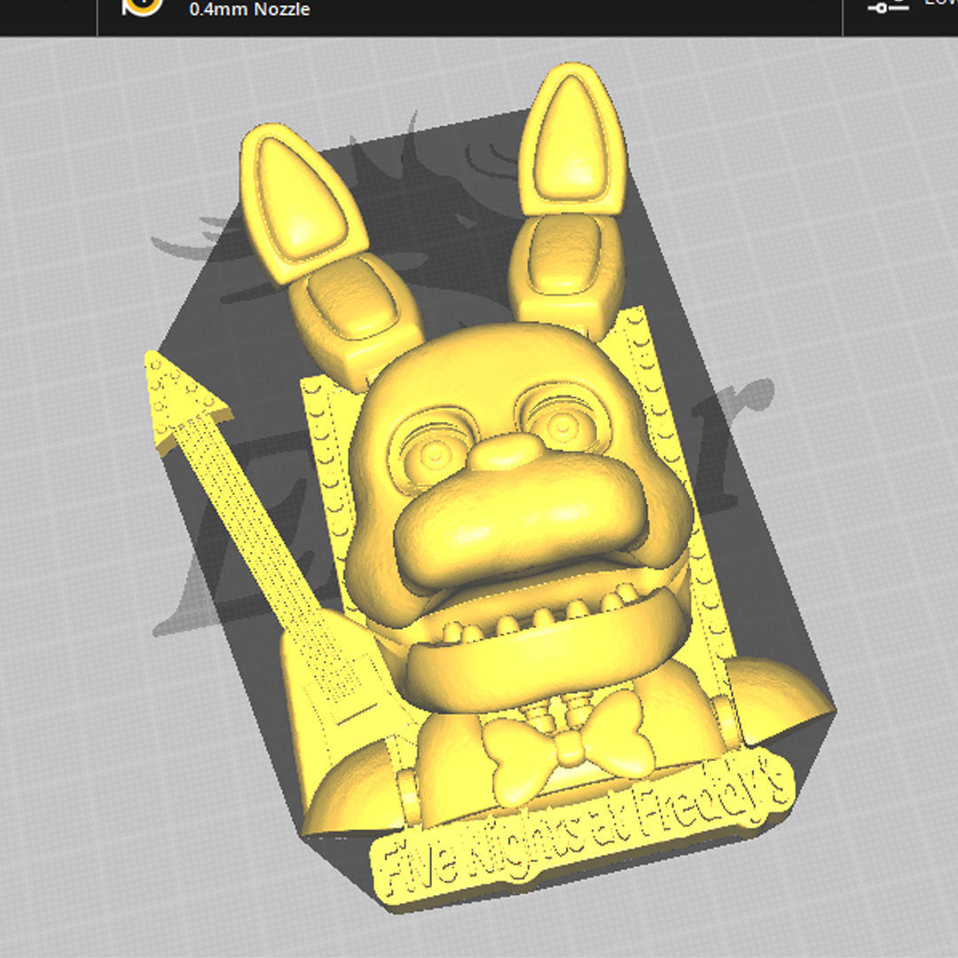 Five Nights at Freddys Bonnie 3D model_2
