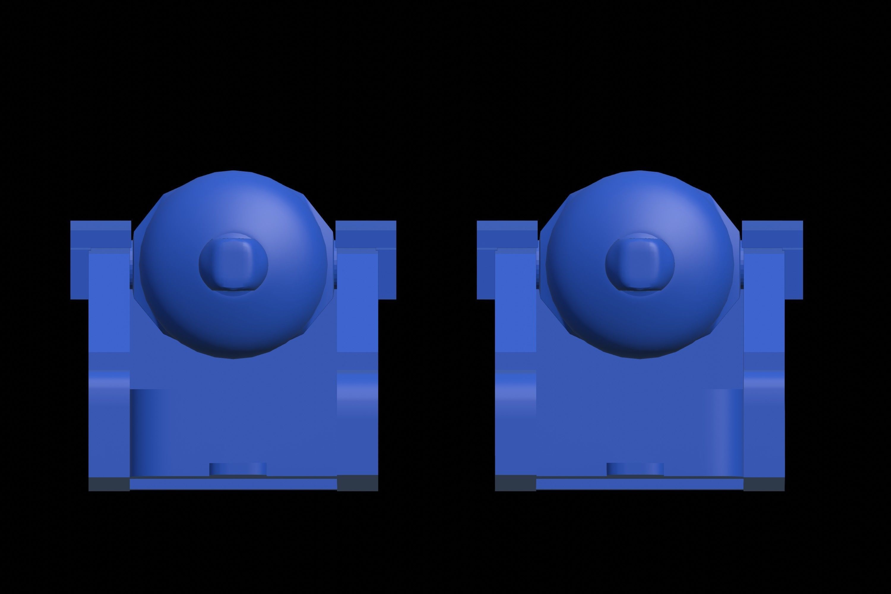 RML 10-inch 18-ton gun simple model 3D print model_9