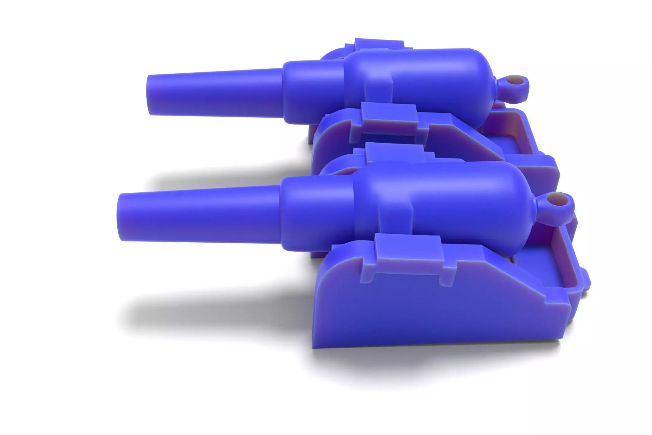 RML 10-inch 18-ton gun simple model 3D print model_0