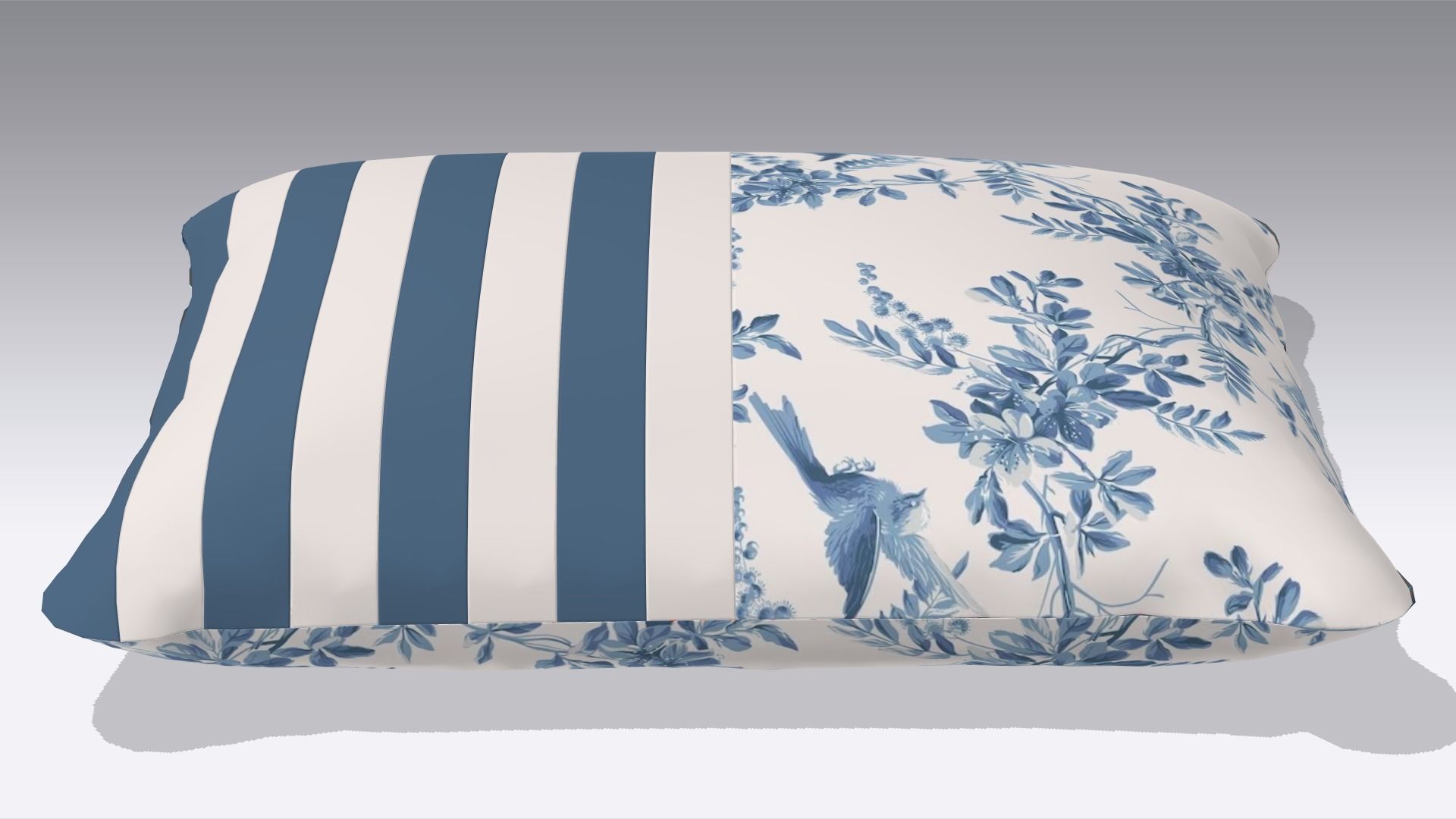 Cushion Low-poly 3D model_2