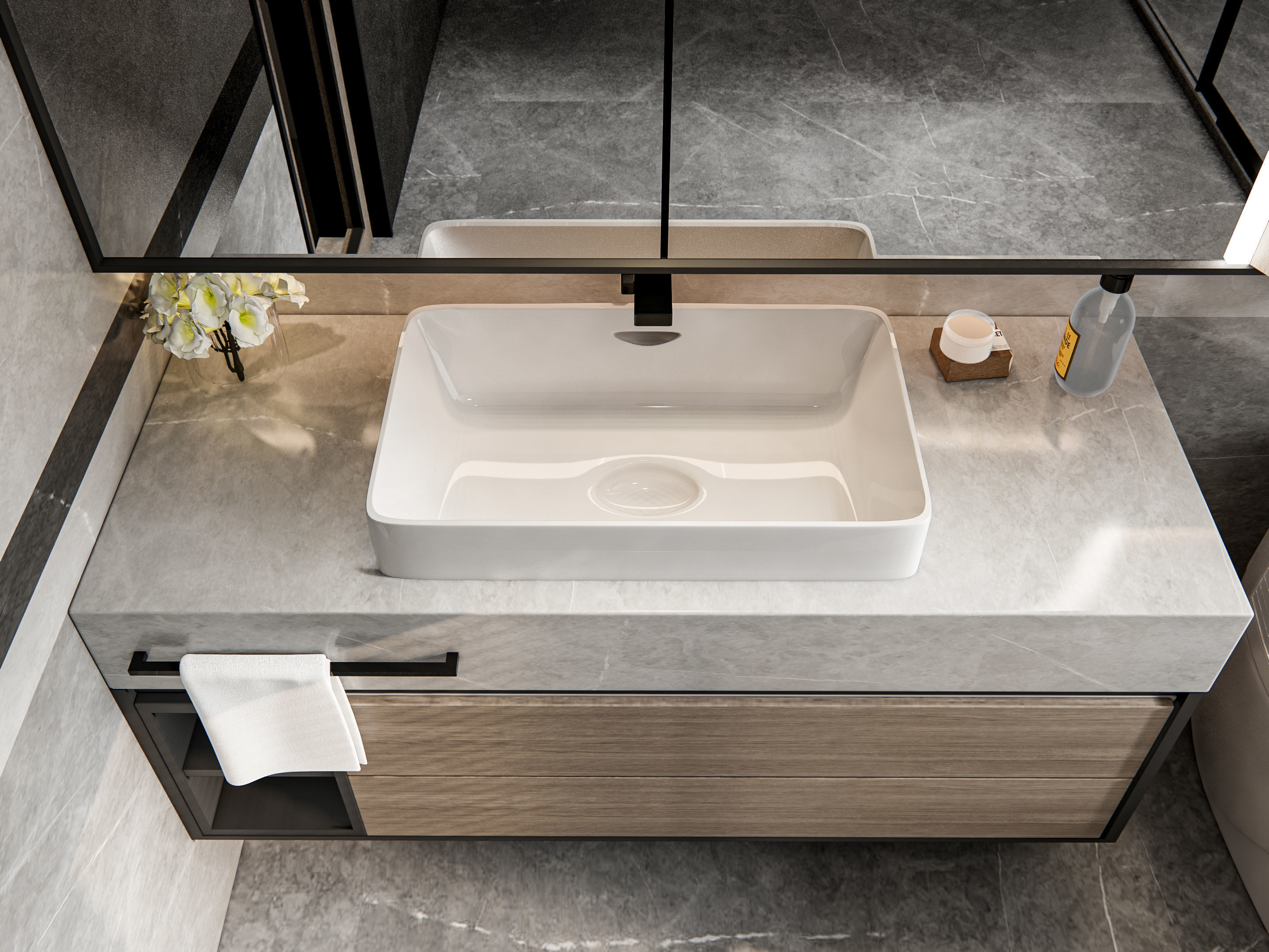 Bathroom 13 3D model_7