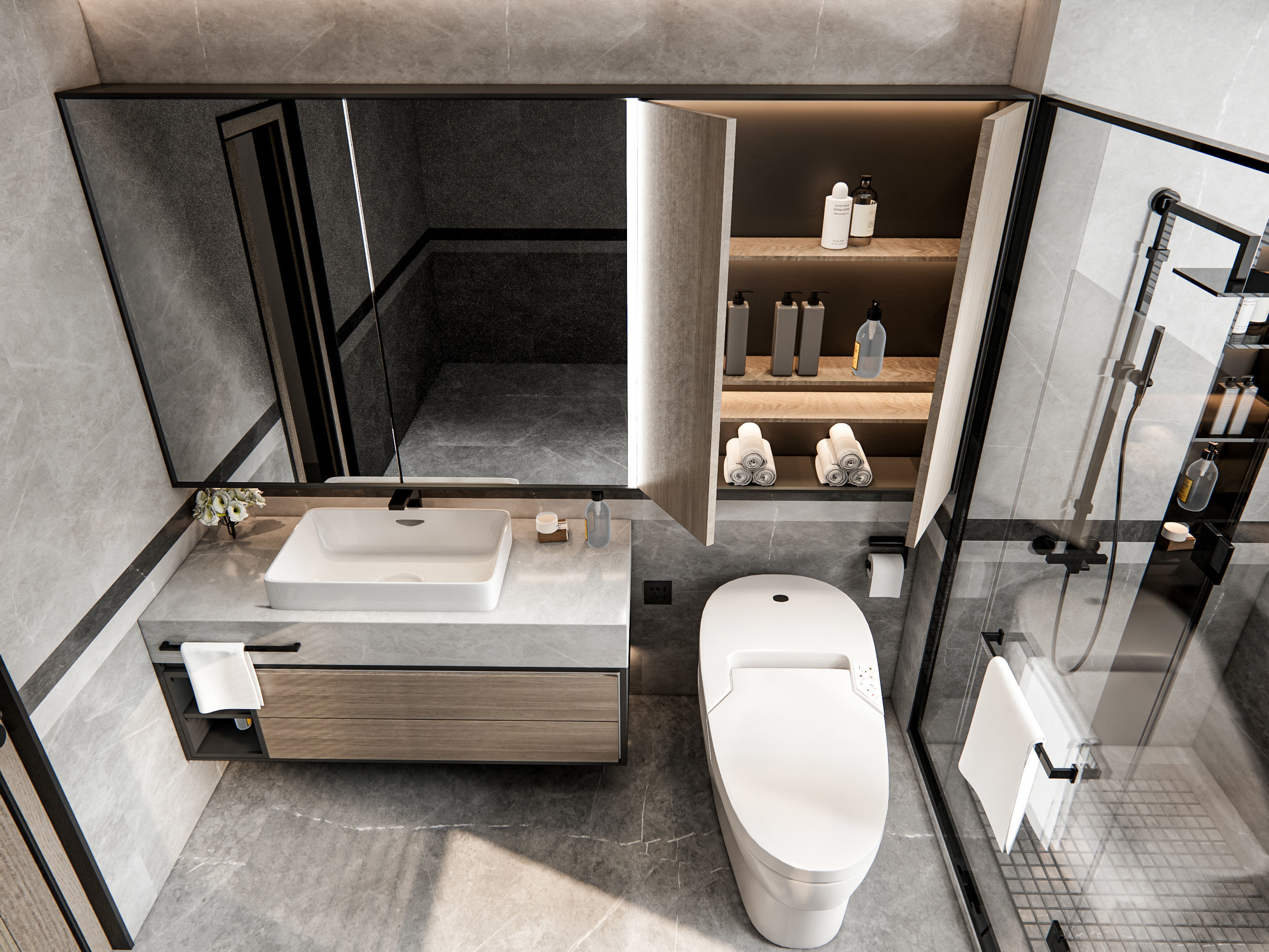 Bathroom 13 3D model_9