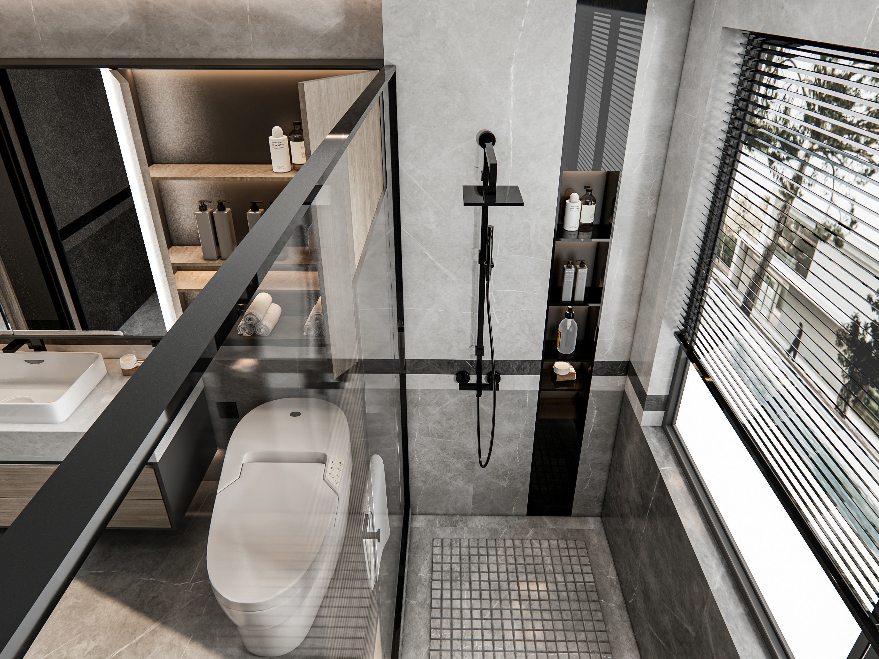 Bathroom 13 3D model_12