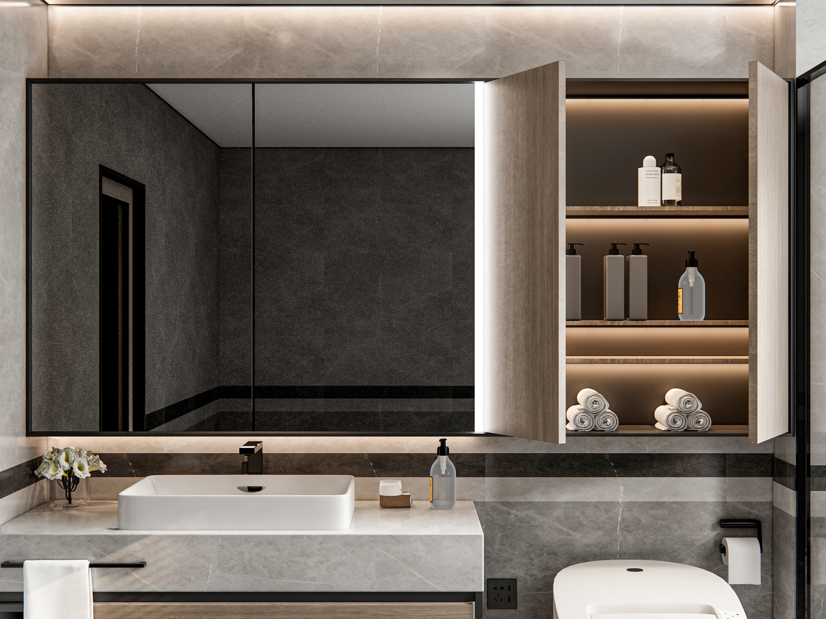 Bathroom 13 3D model_8