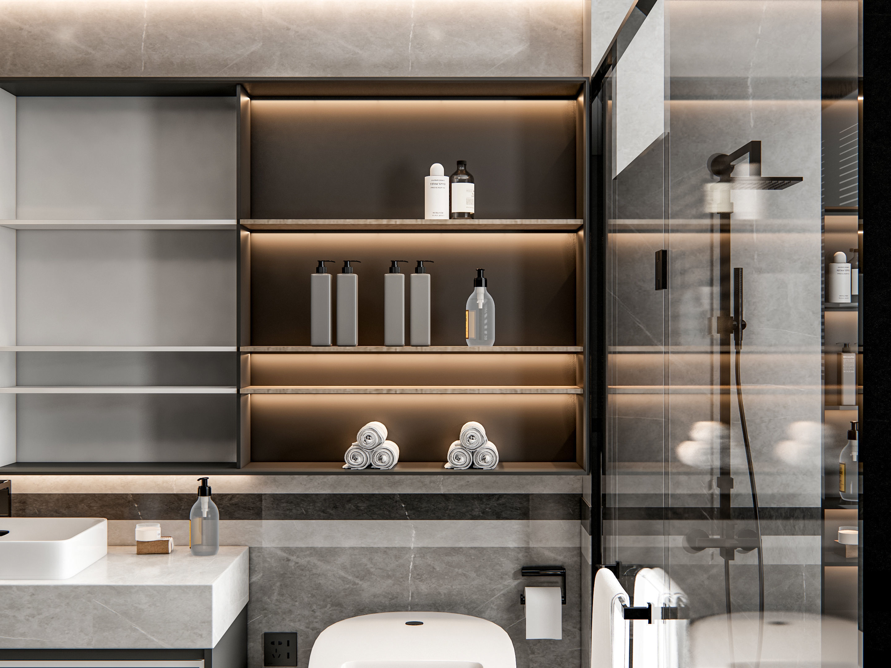 Bathroom 13 3D model_3