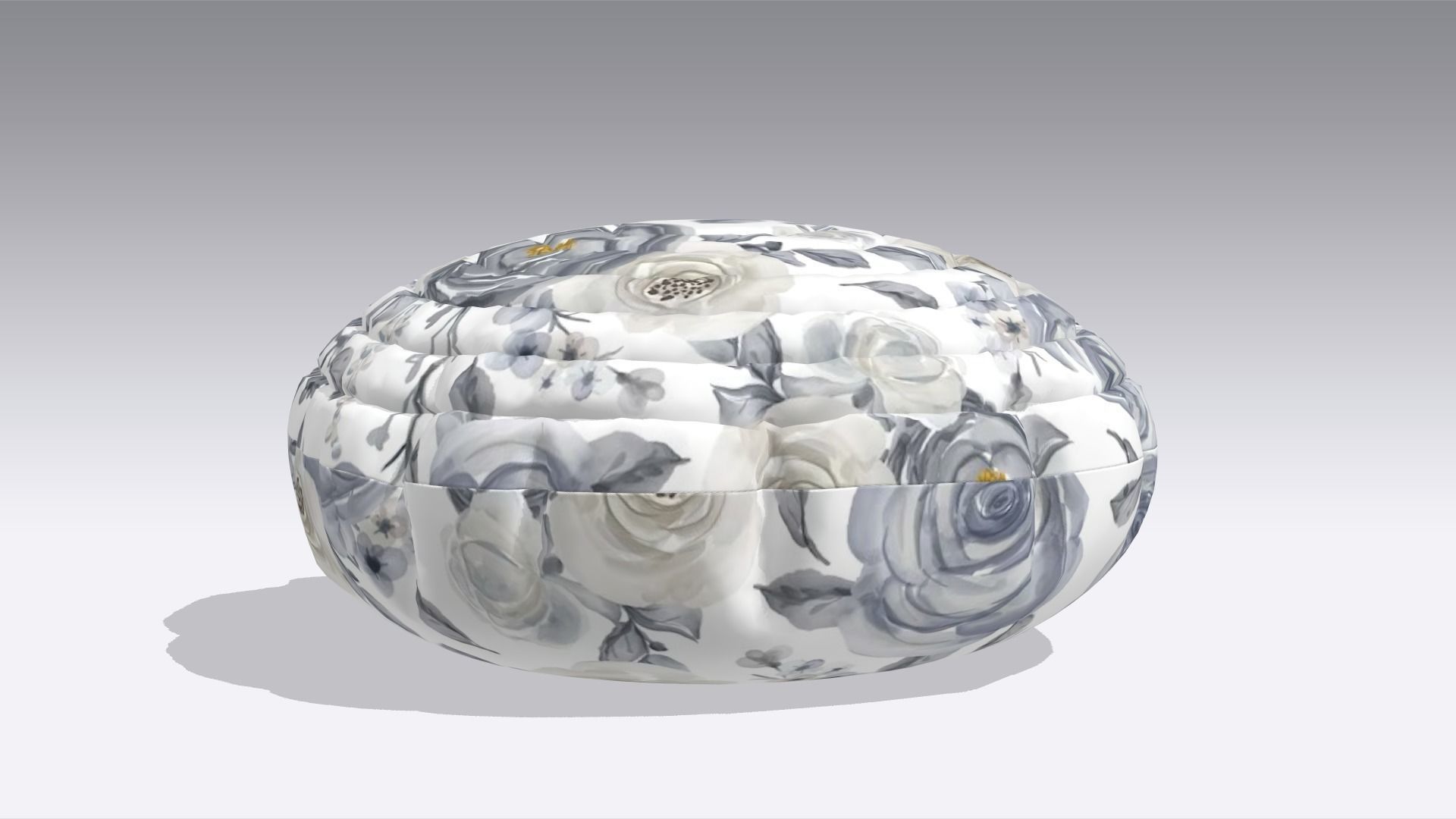 Pillow Low-poly 3D model_3