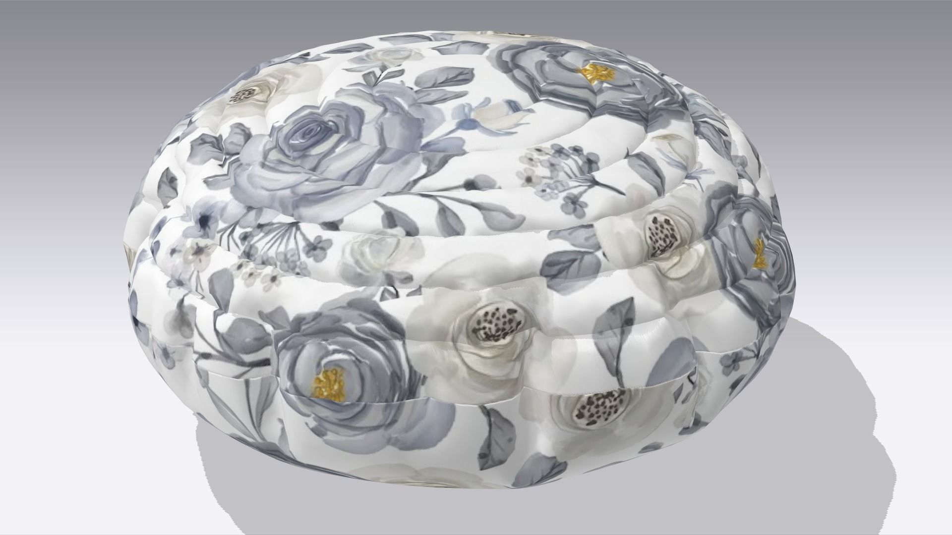 Pillow Low-poly 3D model_1