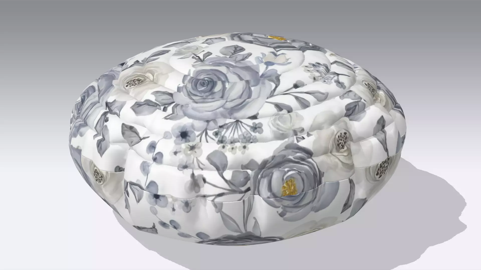 Pillow Low-poly 3D model_0