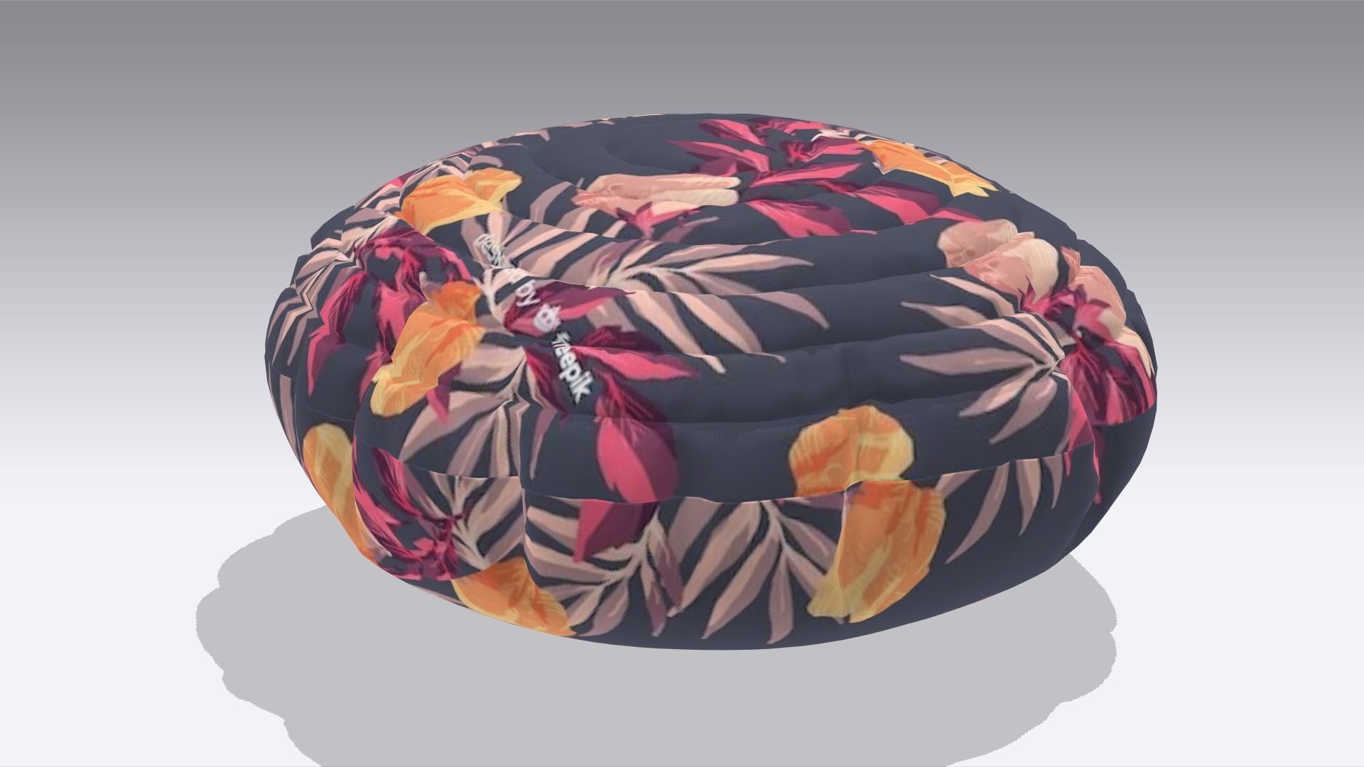 Pillow Low-poly 3D model_5