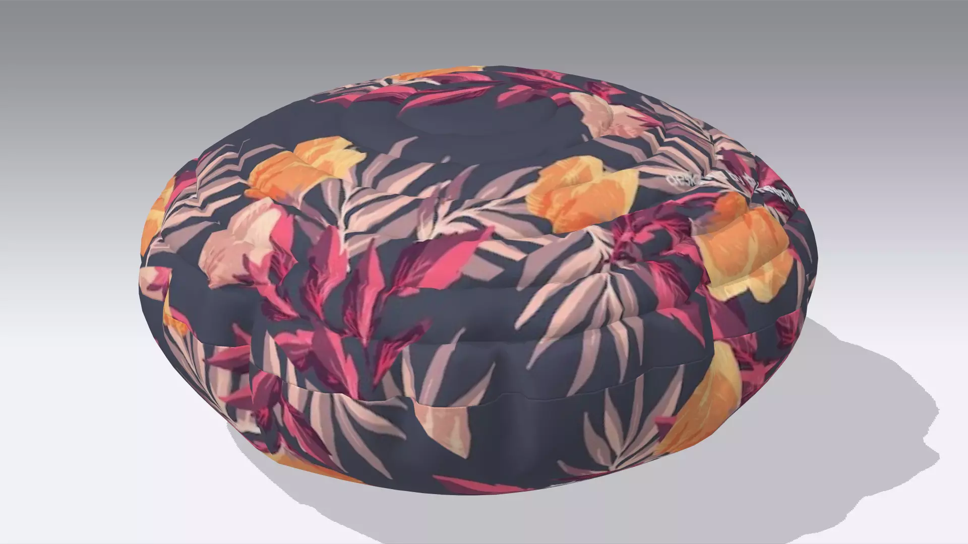 Pillow Low-poly 3D model_0