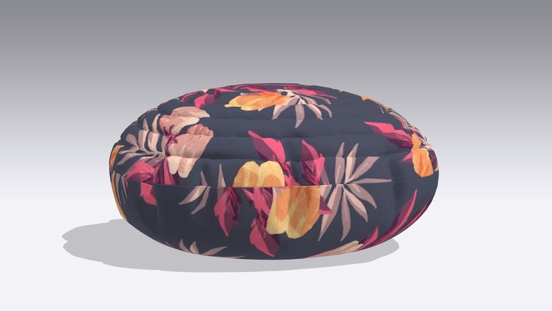 Pillow Low-poly 3D model_3