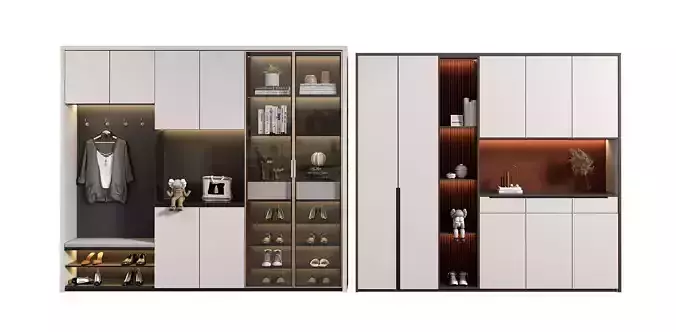 shoe cabinet Modern entrance