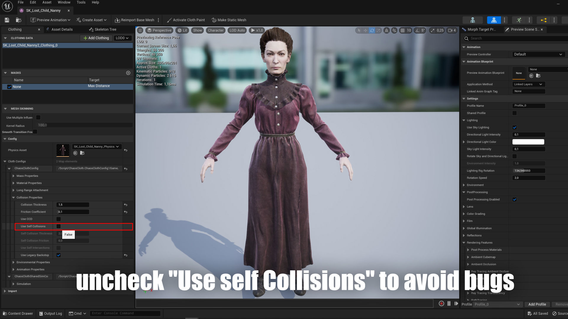 Lost Child Nanny Low-poly 3D model_18